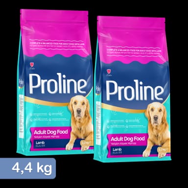 Proline Kuzu Etli Yetişkin Köpek Maması 2,2 Kg x 2 Adet