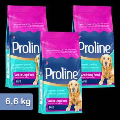 Proline Kuzu Etli Yetişkin Köpek Maması 2,2 Kg x 3 Adet