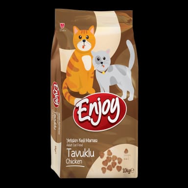 Enjoy Tavuklu Yetişkin Kedi Maması 10 Kg