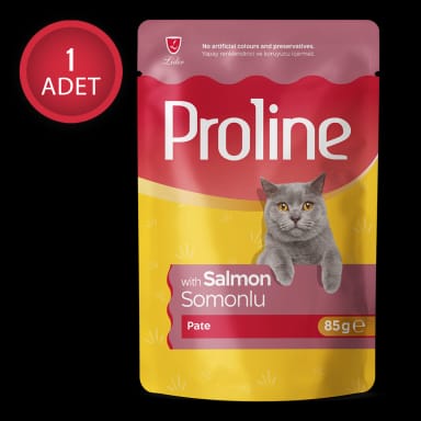 Proline Pouch Somonlu Yaş Kedi Mama 85 gr