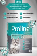 Proline Aktif Karbon Granüllü, Marsilya Sabunu Kokulu Bentonit Kedi Kumu 6 Lt – 1. görsel