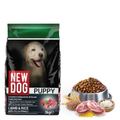 NewDog Kuzu Etli Yavru köpek Maması 3 Kg