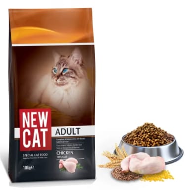 NewCat Tavuklu Yetişkin Kedi Maması 10 Kg