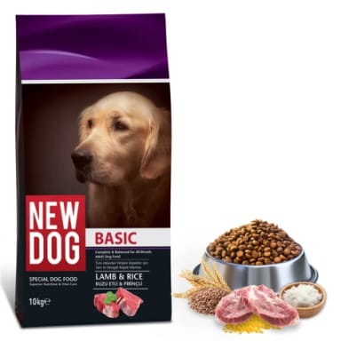 NewDog Basic Kuzu Etli Yetişkin Köpek Maması 10 Kg
