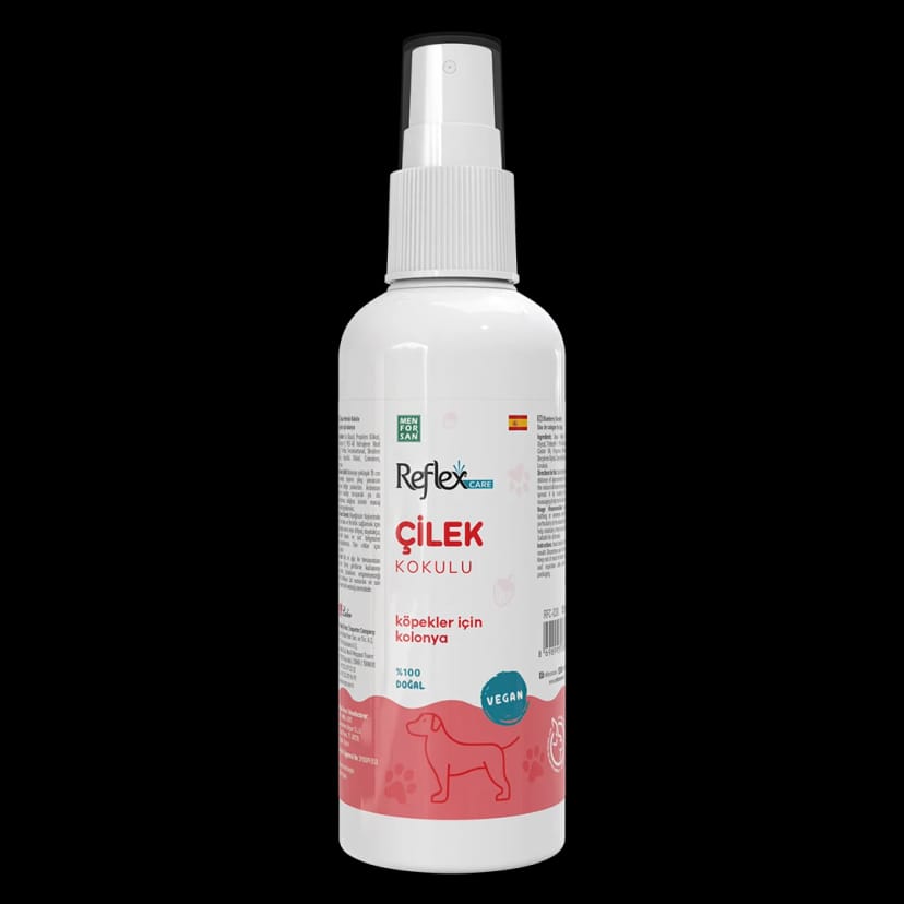 Reflex Care Çilek Kokulu 125 ml Köpek Kolonyası