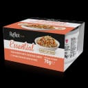 Reflex Plus Essential Et Suyunda Ton Balıklı Tavuklu ve Havuçlu Yetişkin Kedi Konservesi 70gr – 4. görsel