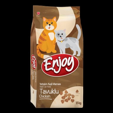 Enjoy Tavuklu Yetişkin Kedi Maması 15 Kg