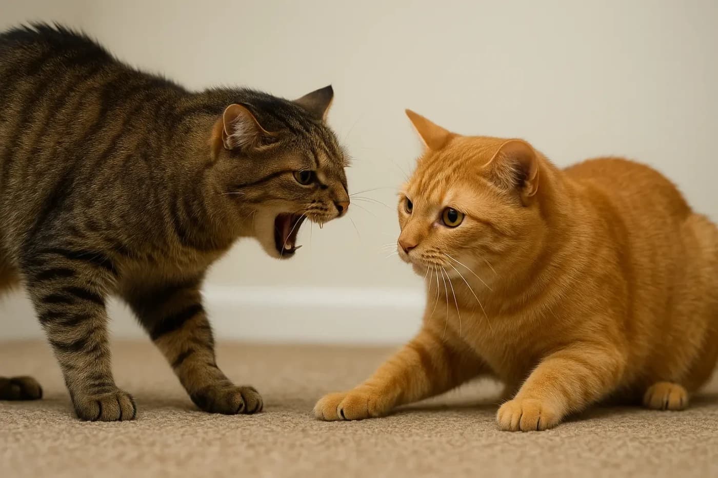 Ev Kedilerinin Arasındaki Saldırganlık Nasıl Çözülür? - Üzücü ve sinir bozucu olabilse de aynı evde yaşayan kediler arasında kavga etmek, çoğu durumda bir kedi davranışı uzmanı ve veterinerin yardımıyla önlenebilen ve çözülebilen bir sorundur. Kedi davranışı karmaşıktır ve saldırganlığın ortaya çıkmasının çeşitli nedenleri vardır. Ev Kedileri Neden Agresifleşir? Saldırganlık bir teşhis değildir; normal kedi davranışının bir parçasıdır, insanlara ve diğer hayvanlara maruz