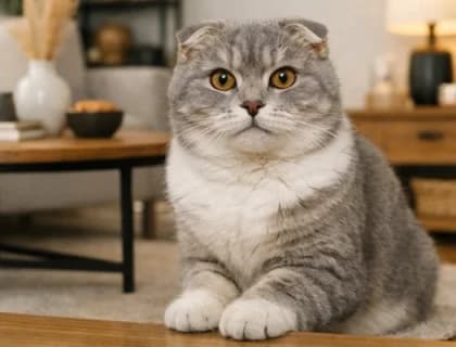 Scottish Fold Cinsi Kediler Günlük Ne Kadar Mama Tüketmeli?