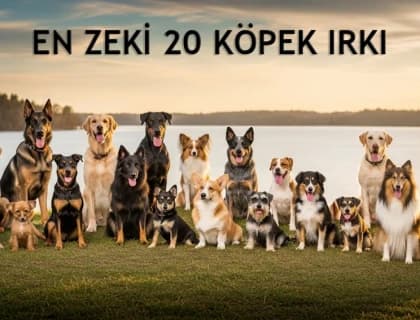 En Zeki 20 Köpek Irkı ( Cinsi ) ! En Akıllı Köpek Irkları