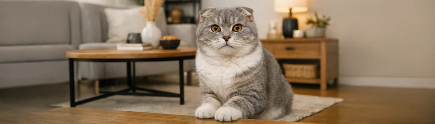 Scottish Fold Cinsi Kediler Günlük Ne Kadar Mama Tüketmeli?