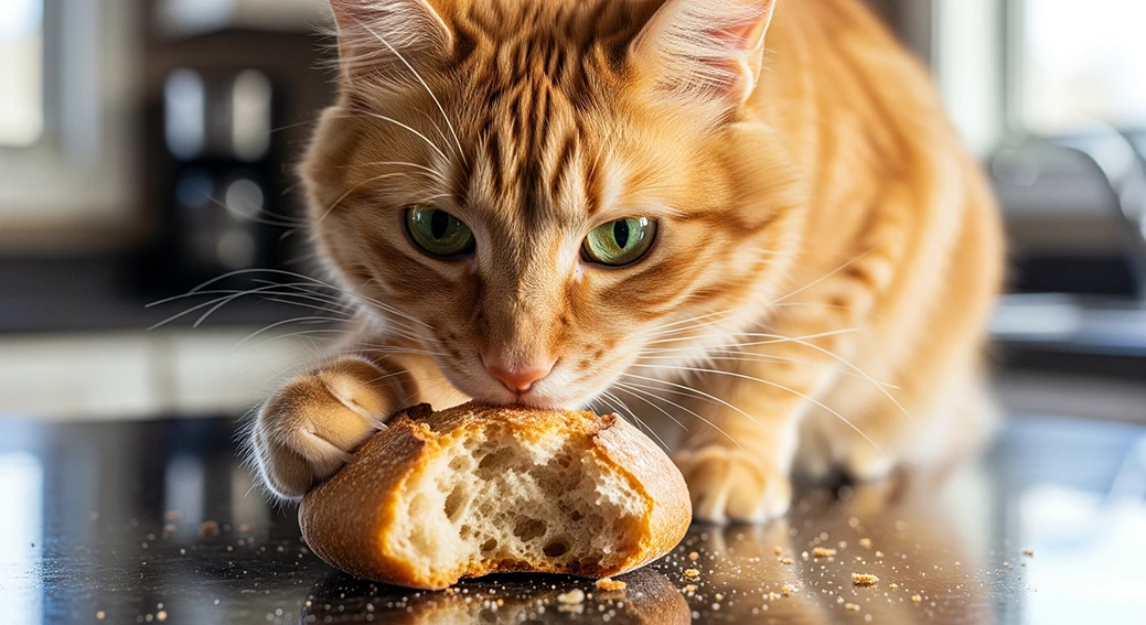 Ekmek Yiyen Kedi