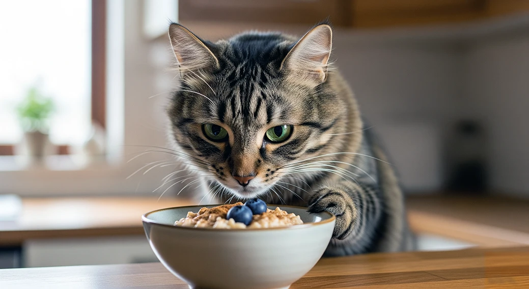 Yulaf Ezmesi En İyi Kedi Gıdaları Yemek
