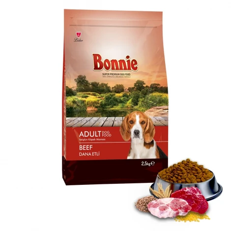 Bonnie Dana Etli Yetişkin Köpek Maması 2,5 Kg