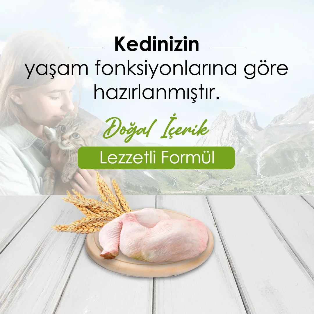 Mercy Tavuklu Yetişkin Kedi Maması 15 Kg – 2. görsel