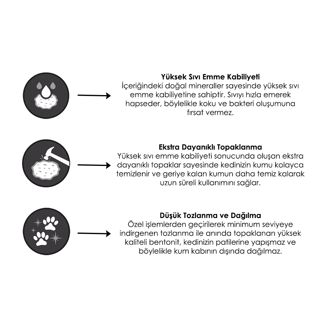 CatPlus Bebek Pudralı Kedi Kumu 10 Lt x 4 Adet – 3. görsel