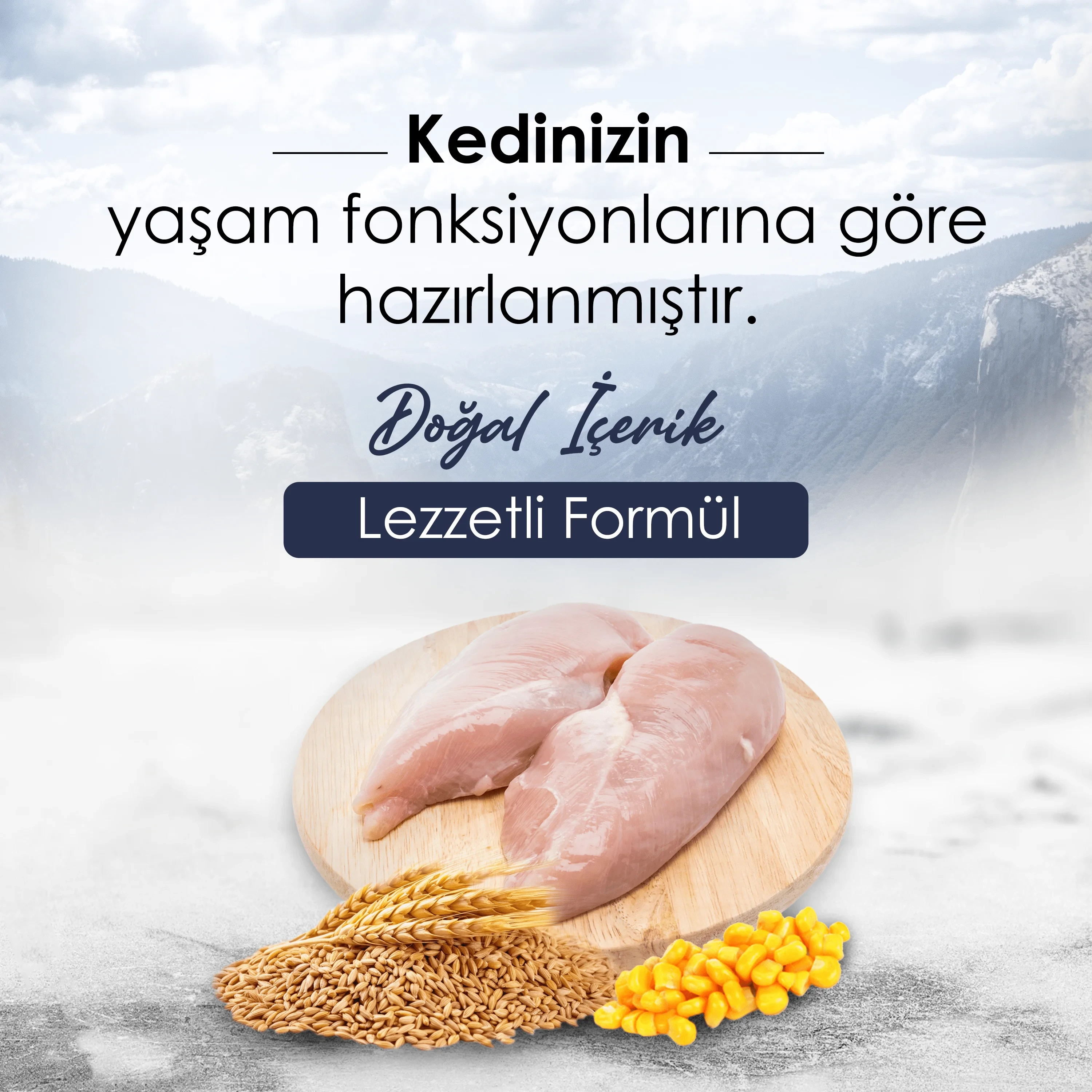 Gofrette Tavuklu Yetişkin Kedi Maması 10 Kg – 2. görsel