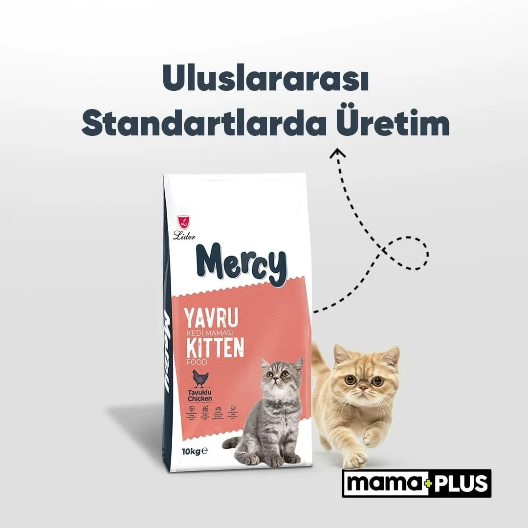 Mercy Tavuklu Yavru Kedi Maması 10 Kg – 4. görsel
