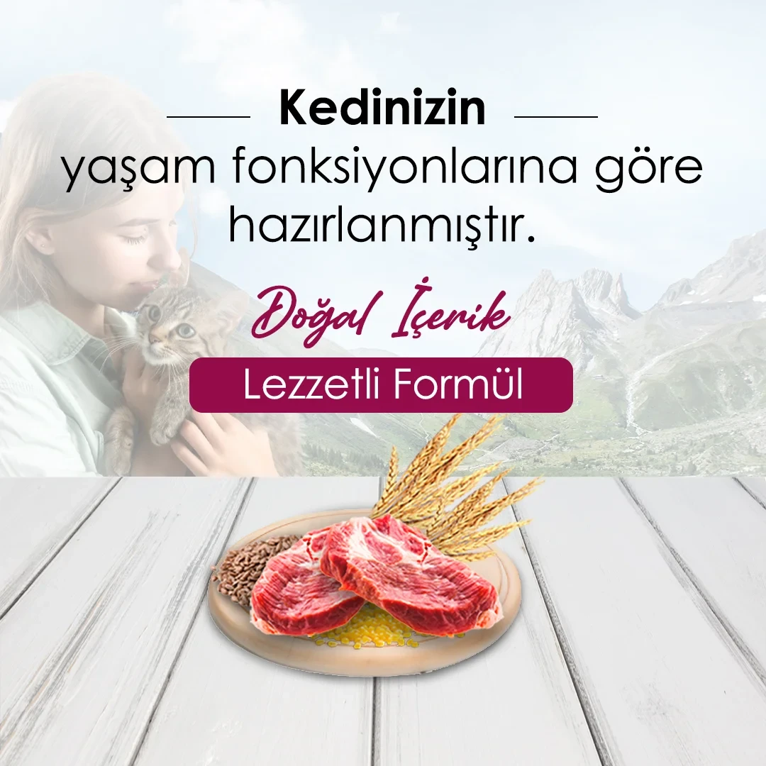 Bonnie Kuzu Etli Yetişkin Kedi Maması 10 Kg – 2. görsel