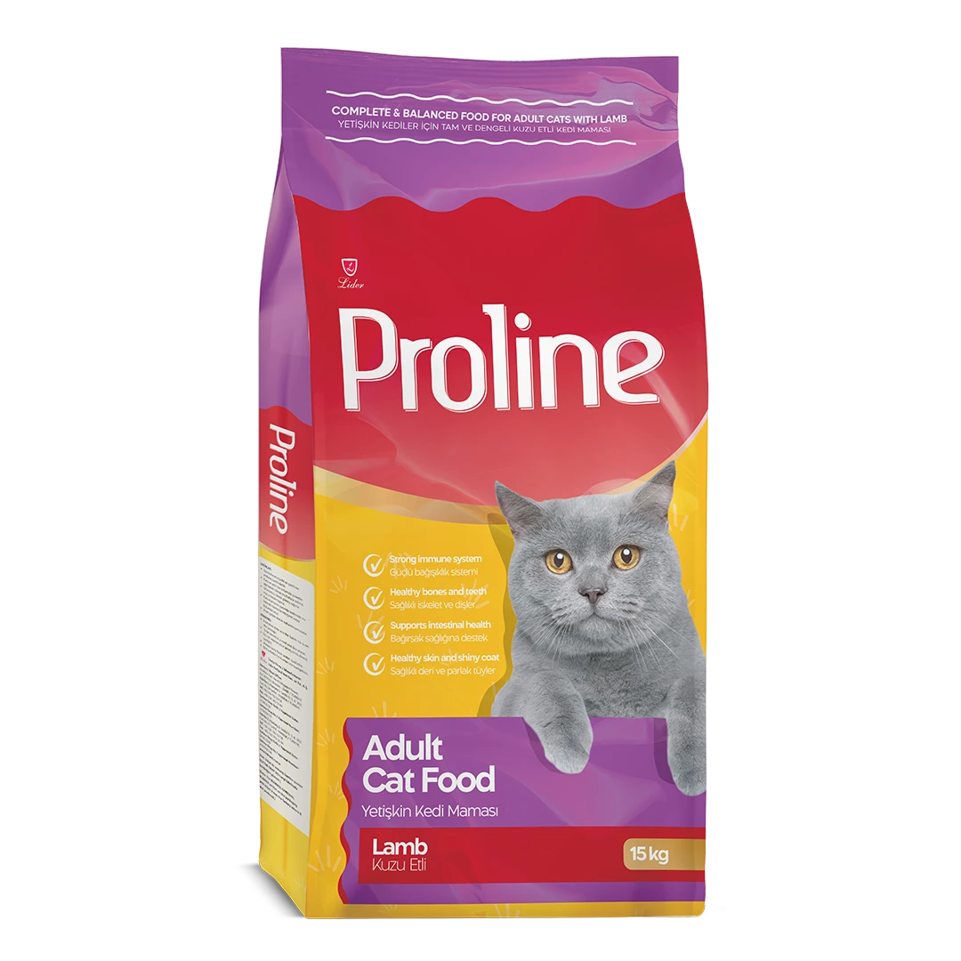Proline Kuzu Etli Yetişkin Kedi Maması 15 Kg