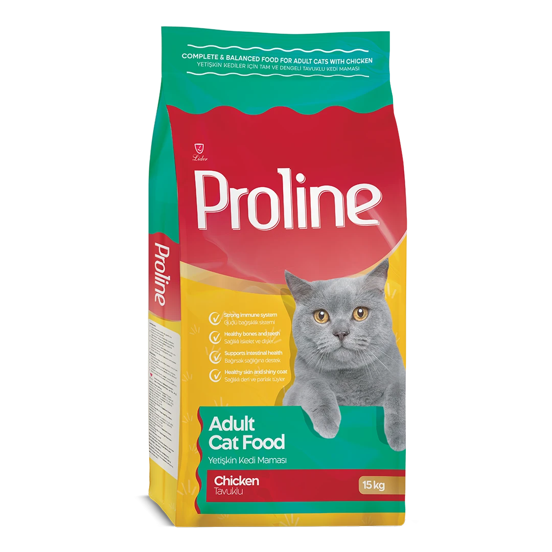 Proline Tavuklu Yetişkin Kedi Maması 15 Kg