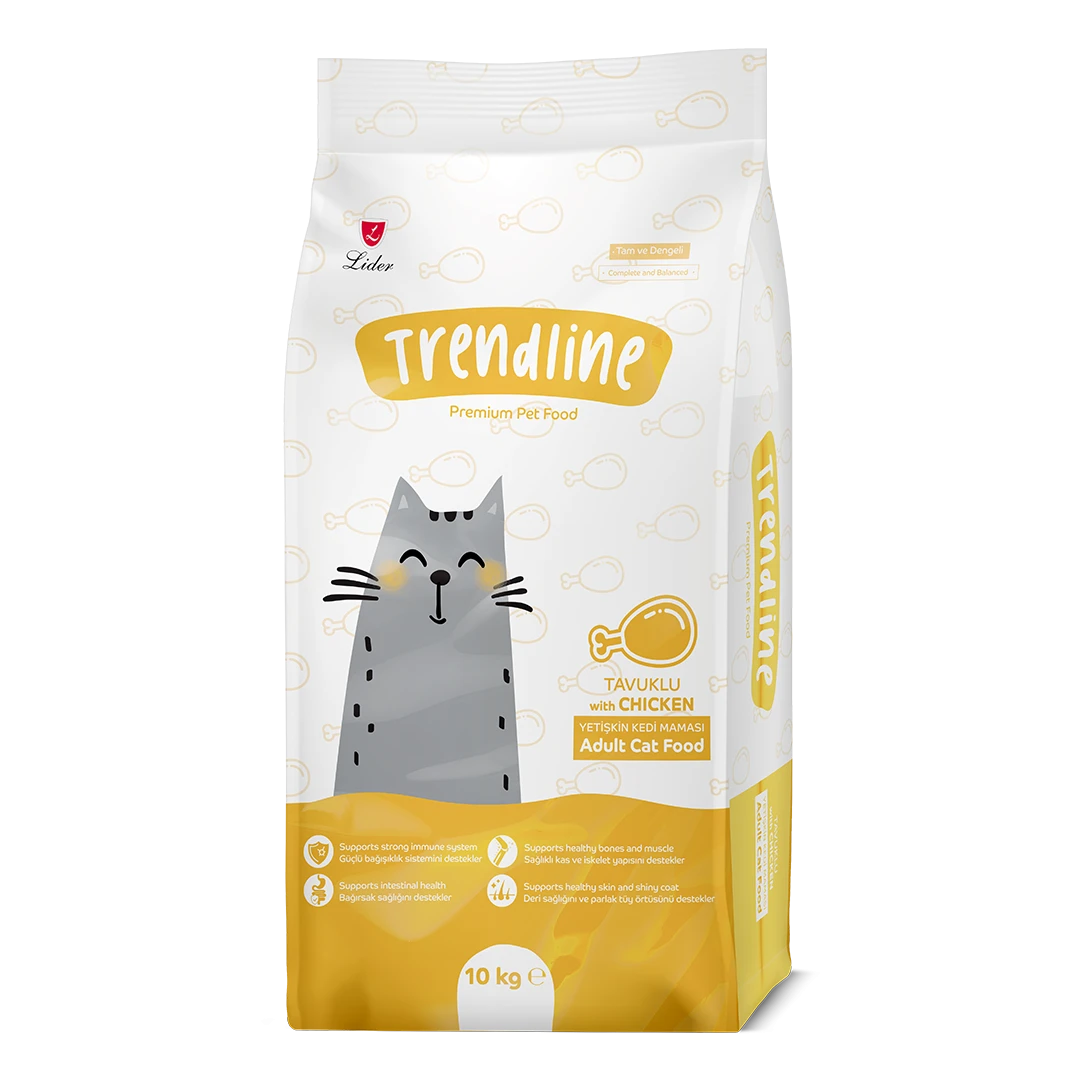 Trendline Tavuklu Yetişkin Kedi Maması 10 Kg – 2. görsel
