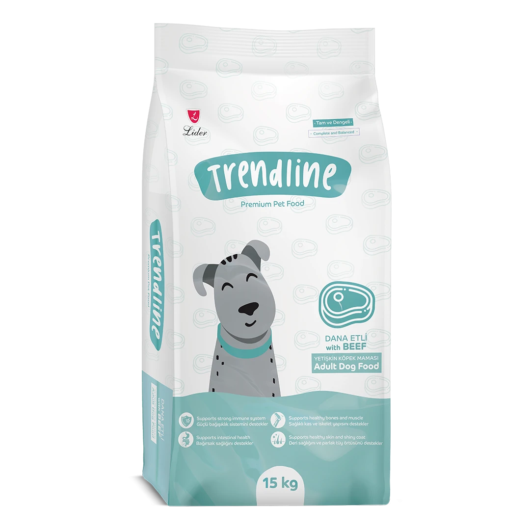 Trendline Dana Etli Yetişkin Köpek Maması 15 Kg