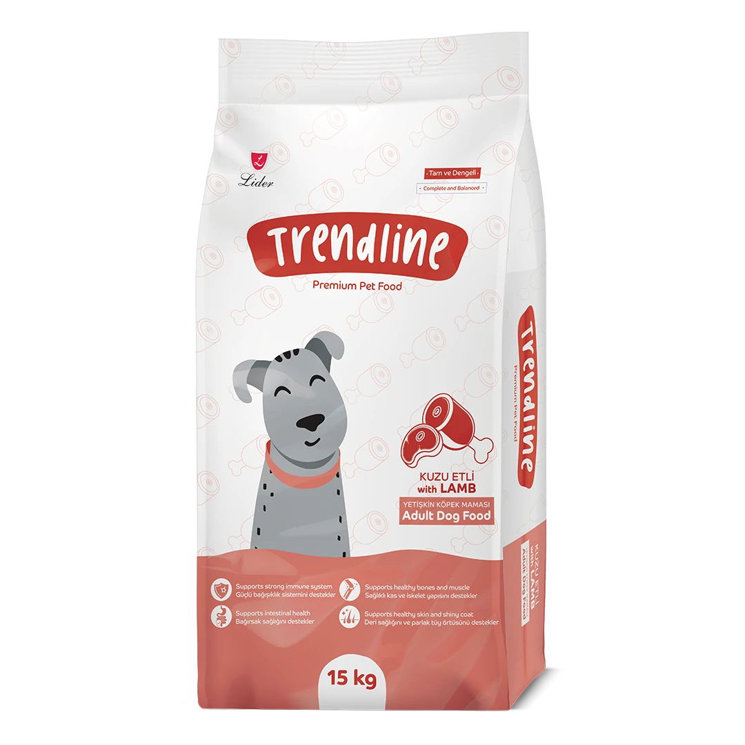 Trendline Kuzu Etli Yetişkin Köpek Maması 15 Kg – 2. görsel