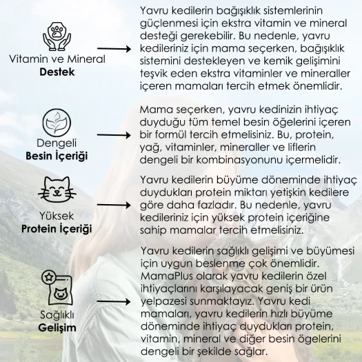 Bonnie Tavuklu Yavru Kedi Maması 1,5 Kg x 2 Adet