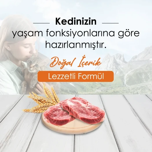 Mercy Kuzu Etli Yetişkin Kedi Maması 10 Kg