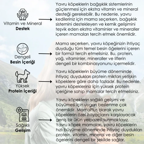 Bonnie Kuzu Etli ve Pirinçli Yavru Köpek Maması 2,5 Kg