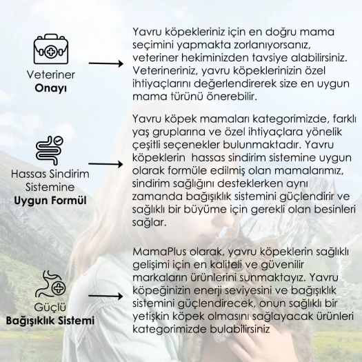 Bonnie Kuzu Etli ve Pirinçli Yavru Köpek Maması 2,5 Kg