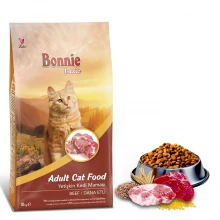 Bonnie Sığır Etli Yetişkin Kedi Maması 10 Kg