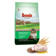 Bonnie Kısırlaştırılmış Tavuklu Kedi Maması 1,5 Kg