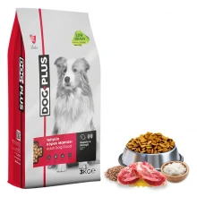 DogPlus Düşük Tahıllı Hipoalerjenik Kuzu Etli Pirinçli Yetişkin Köpek Maması 3 Kg
